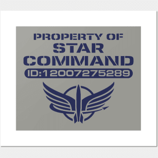 Property of Star Command V1 Posters and Art